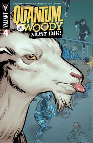 Quantum and Woody Must Die issue 4-B Sina Grace Cover