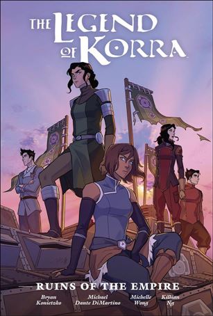 Legend of Korra: Ruins of the Empire Library Edition Cover Image 1