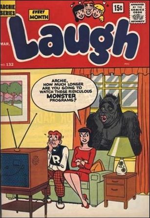 Laugh Comics (1946) issue 132-B 15 Cent Price Cover