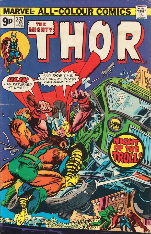 Thor (1966) issue 237-B UK Price Cover