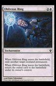 Magic the Gathering: Archenemy (Base Set) card 3 Oblivion Ring