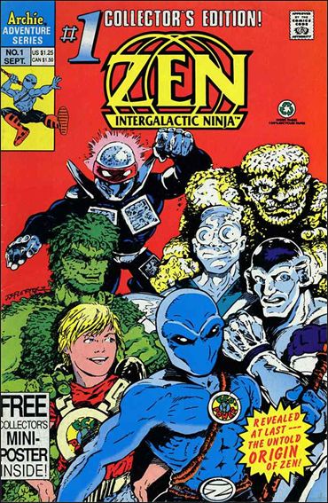 Zen Intergalactic Ninja (1992/09) issue 1