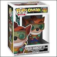 POP! Games figure 421 Crash Bandicoot with scuba gear
