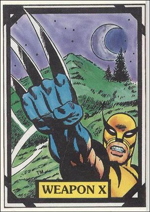 Wolverine Trivia (Base Set) card 30 Weapon X