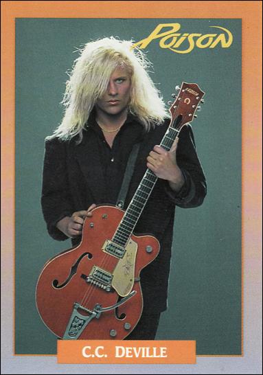 Rock Cards (Base Set) card 224 C.C. Deville