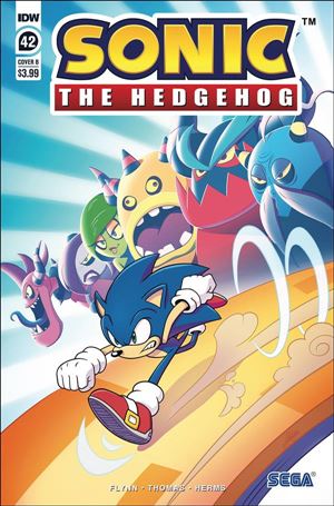 Sonic the Hedgehog (2018) issue 42-B Abby Bulmer Cover