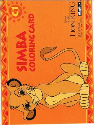 Lion King: Series 1 (Coloring Subset) Cover Image 1