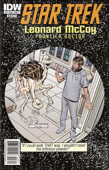 Star Trek: Leonard McCoy, Frontier Doctor issue 3-B Color Cover
