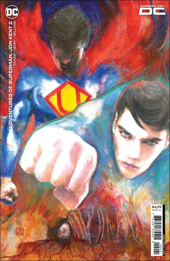 Adventures of Superman: Jon Kent issue 2-B Zu Orzu Cardstock Cover