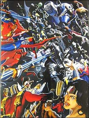 Mythology: The DC Comics Art of Alex Ross issue 1-B Dust Jacket; Diamond Exclusive Edition 1/4000