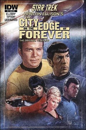Star Trek: Harlan Ellison's Original The City on the Edge of Forever Teleplay issue 5-B Paul Shipper Subscription Cover
