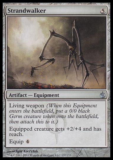 Magic the Gathering: Mirrodin Besieged (Base Set) card 137 Strandwalker