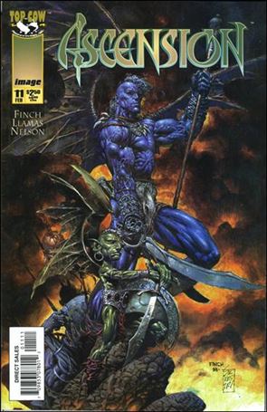 Ascension issue 11-B David Finch Blue Cover