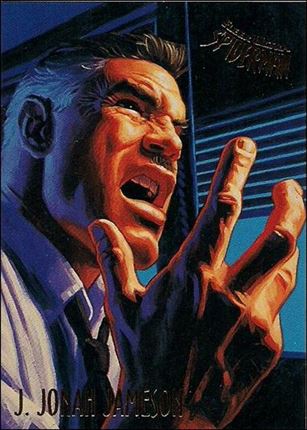Fleer Ultra Spider-Man (Base Set) card 29 J. Jonah Jameson