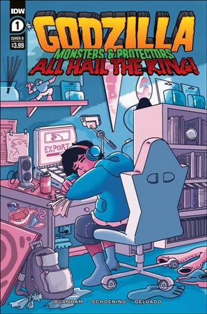 Godzilla: Monsters & Protectors - All Hail the King issue 1-B Andrea Bell Cover