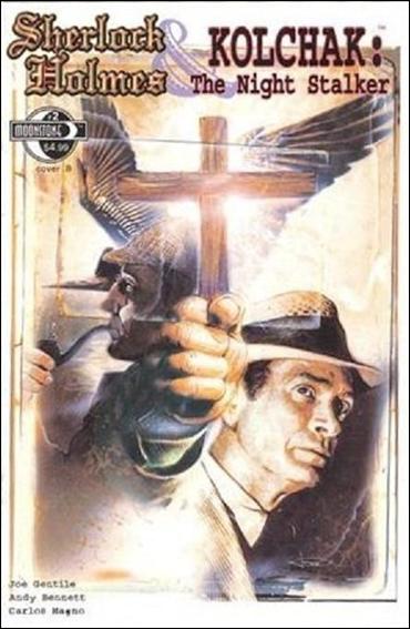 Sherlock Holmes & Kolchak the Night Stalker issue 2-B Leonardo Manco Cover