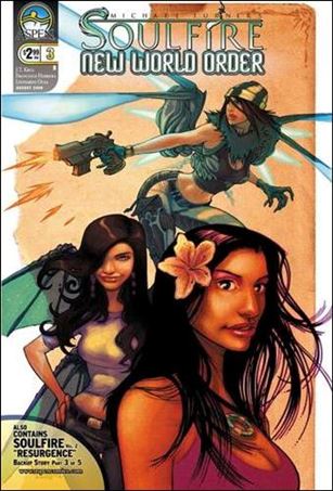 Michael Turner's Soulfire: New World Order issue 3-B Micah Gunnell Cover