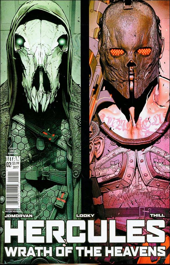 Hercules: Wrath of the Heavens issue 2-B Looky "Skull & Helmet" Cover