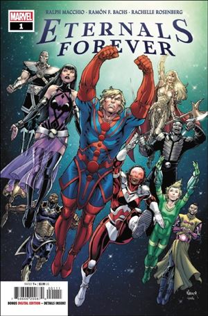 Eternals Forever issue 1 Todd Nauck Cover