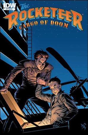 Rocketeer: Cargo of Doom issue 4-B Dave Stevens 1:10 Cover