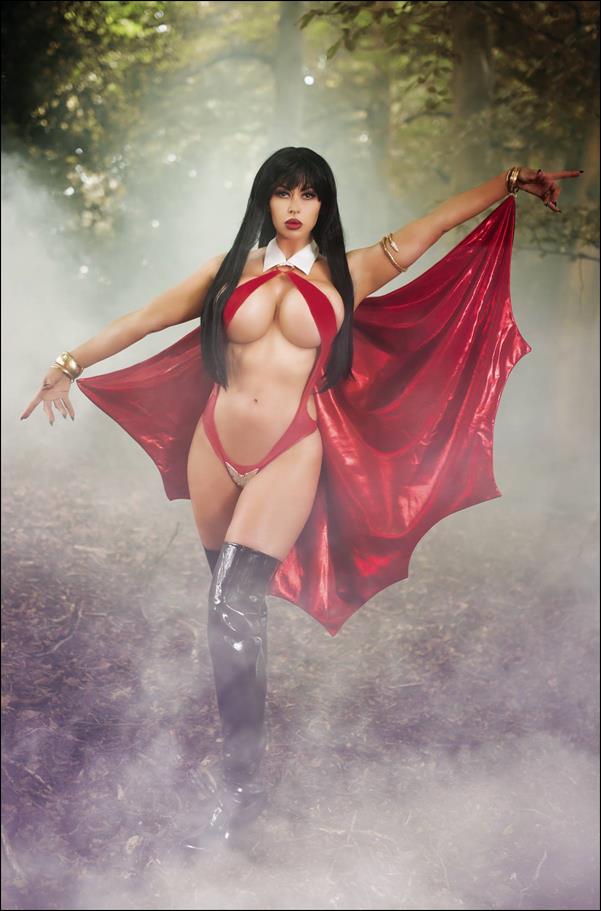 Vampirella Strikes (2022) issue 3-L 1:15 Virgin Cosplay Photo Cover