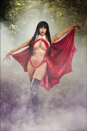 Vampirella Strikes (2022) issue 3-L 1:15 Virgin Cosplay Photo Cover