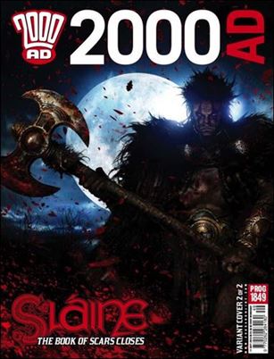 2000 A.D. (UK) issue 1849-B Slaine Cover