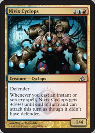 Magic the Gathering: Dragon's Maze (Base Set) card 87 Nivix Cyclops