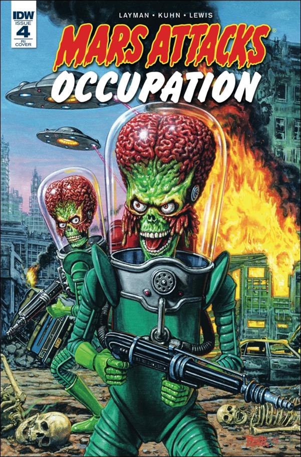 Mars Attacks: Occupation issue 4-C Bob Larkin 1:10 Cover