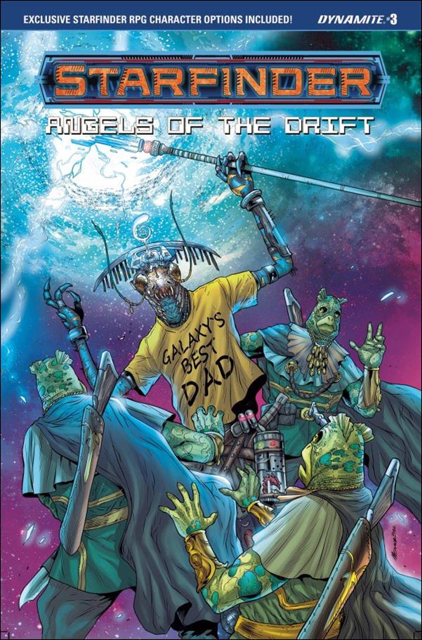 Starfinder: Angels of the Drift issue 3-C Edu Menna Cover