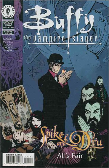 Buffy the Vampire Slayer: Spike and Dru issue 3 Ryan Sook Cover
