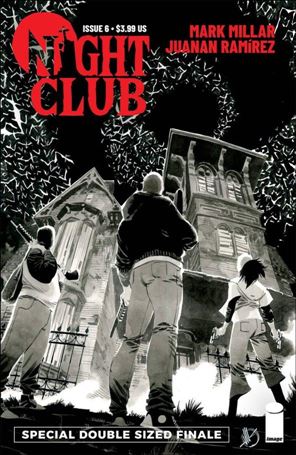 Night Club (2022) issue 6-B Matteo Scalera B&W Cover