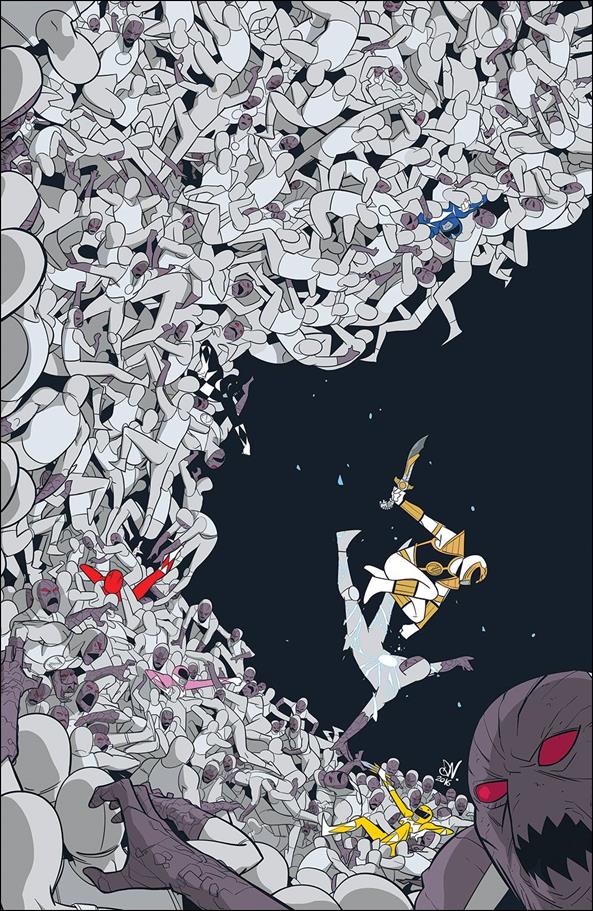 Mighty Morphin Power Rangers issue 9-E  Daniele Di Villain Cover
