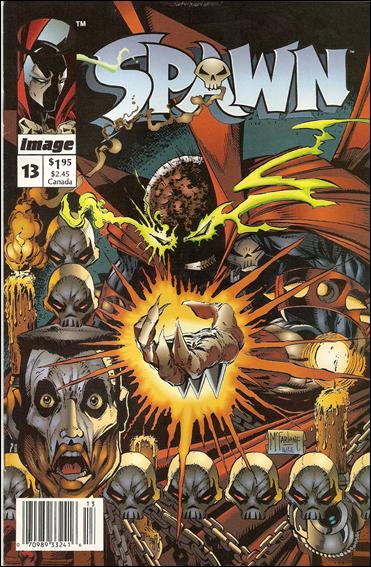 Spawn issue 13-B Newsstand Edition