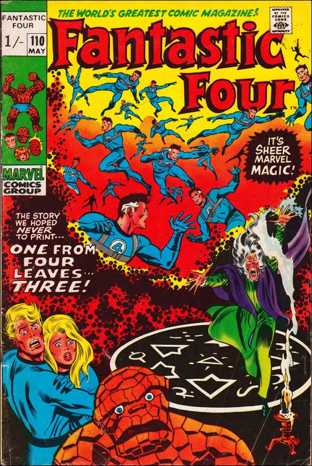 Fantastic Four (1961) issue 110-C UK Price Cover