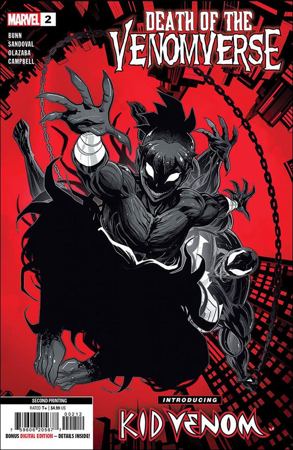 Death of the Venomverse issue 2-O Luciano Vecchio Cover (Second Printing)