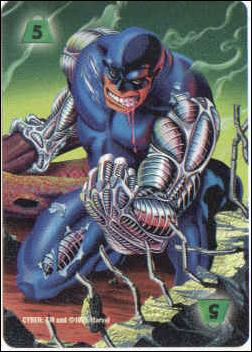Marvel OverPower (Base Set) card nn301 Strength Level 5 Power Card
