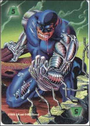 Marvel OverPower (Base Set) card nn301 Strength Level 5 Power Card