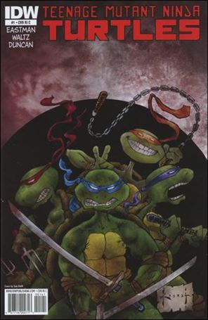 Teenage Mutant Ninja Turtles (2011) issue 1-G Sam Kieth 1:25 Cover