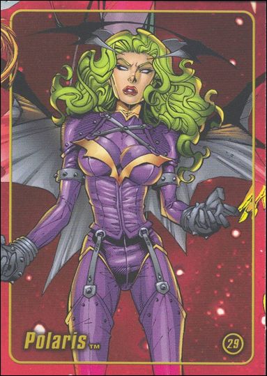 Marvel Heroes Figure Factory: Series 2 (Base Set) card 29 Polaris