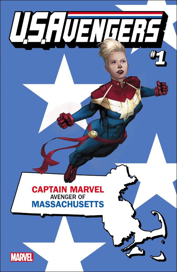 U.S.Avengers issue 1-MV Rod Reis Massachusetts Cover