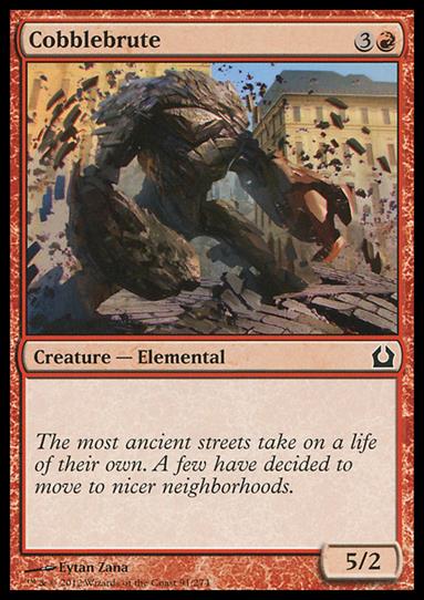 Magic the Gathering: Return to Ravnica (Base Set) card 91 Cobblebrute