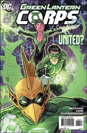 Green Lantern Corps (2006) issue 62-B Francis Manpul 1:10 Cover