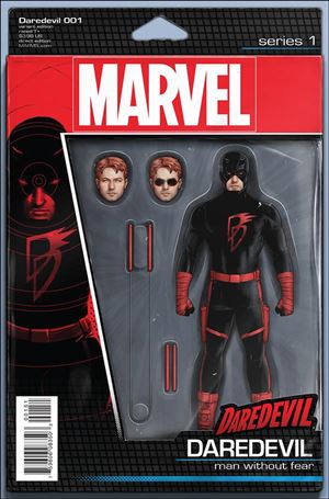 Daredevil (2016) issue 1-F John Tyler Christopher Action Figure Cover