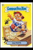 Garbage Pail Kids All-New Series 2 (Base Set)   card 8a Sk8 Nate