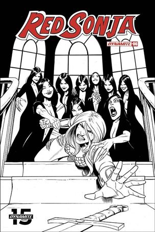 Red Sonja (2019) issue 6-J Bob Q 1:50 Black & White Cover