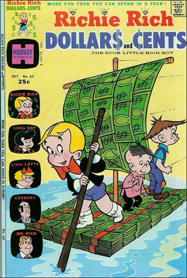 Richie Rich Dollars & Cents issue 63