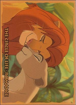 Lion King: Series 1 (Base Set)  card 80 The Circle of Life - Romance