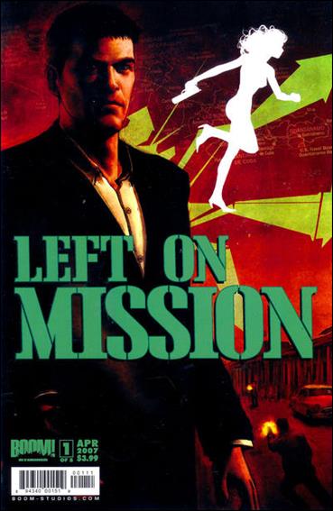 Left on Mission issue 1-B 2nd Printing Cover