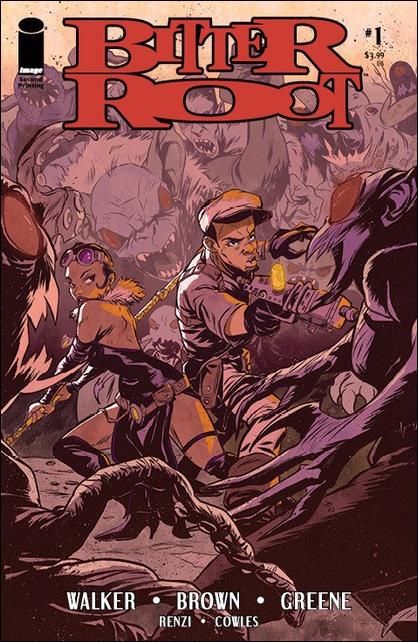 Bitter Root issue 1-F Sanford Greene Second Printing Cover